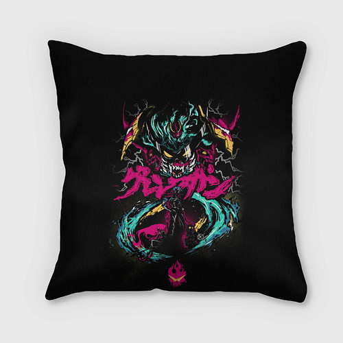 Подушка квадратная Гуррен-Лаганн / 3D-принт – фото 1