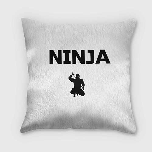 Подушка квадратная Ninja / 3D-принт – фото 1