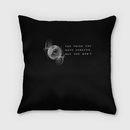 Подушка квадратная Вечность / 3D-принт – фото 1