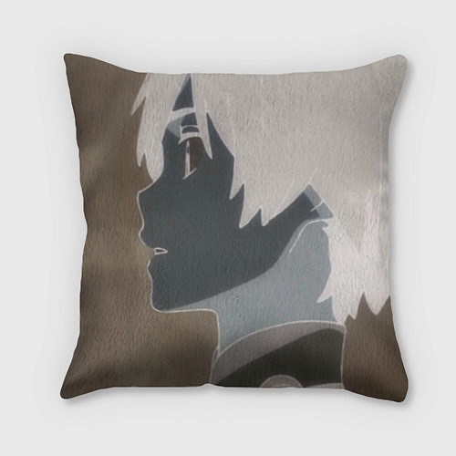 Подушка квадратная Любимый во Франксе Хиро Darling in the Franxx / 3D-принт – фото 1