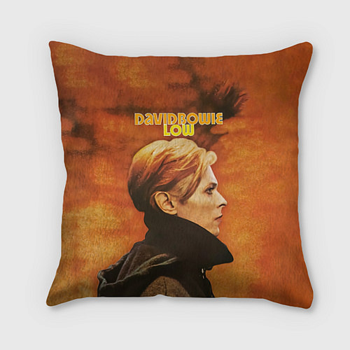 Подушка квадратная Low - David Bowie / 3D-принт – фото 1