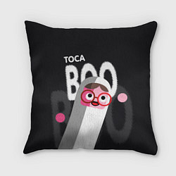 Подушка квадратная Toca Boo, цвет: 3D-принт