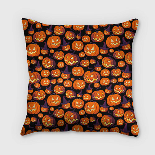 Подушка квадратная Halloween / 3D-принт – фото 1