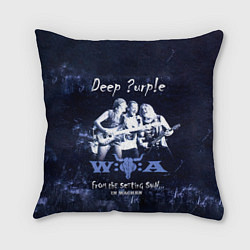 Подушка квадратная From The Setting Sun In Wacken - Deep Purple, цвет: 3D-принт