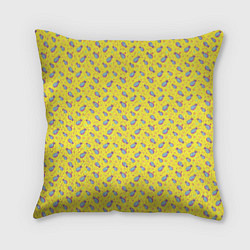 Подушка квадратная Pineapple Pattern, цвет: 3D-принт