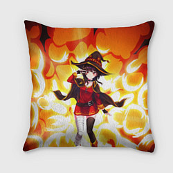 Подушка квадратная MeguminKonoSuba, цвет: 3D-принт