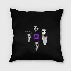 Подушка квадратная Depeche mode band, цвет: 3D-принт