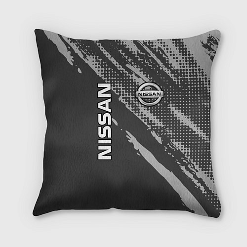 Подушка квадратная Nissan Car Ниссан / 3D-принт – фото 1