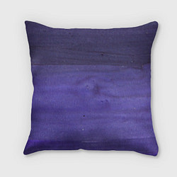 Подушка квадратная Фиолетовые краски, цвет: 3D-принт
