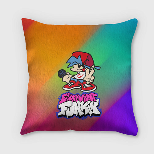 Подушка квадратная BOYFRIEND FRIDAY NIGHT FUNKIN / 3D-принт – фото 1