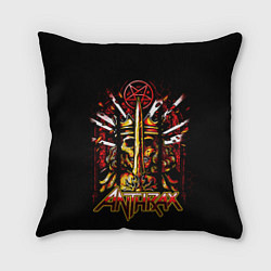 Подушка квадратная Anthrax - For All Kings