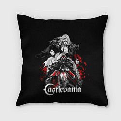 Подушка квадратная Castlevania Кастлвания, цвет: 3D-принт