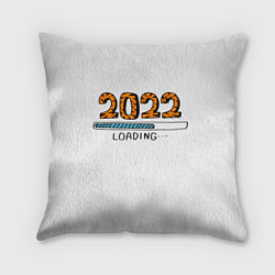 Подушка квадратная 2022 загрузка, цвет: 3D-принт