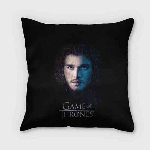 Подушка квадратная Jon Game of Thrones / 3D-принт – фото 1