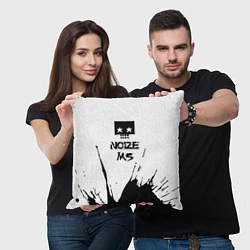 Подушка квадратная Noize MC Нойз МС 1, цвет: 3D-принт — фото 2