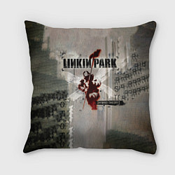 Подушка квадратная Hybrid Theory Live Around The World - Linkin Park