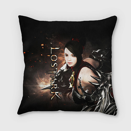 Подушка квадратная LOST ARK INFIGHTER / 3D-принт – фото 1