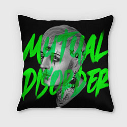 Подушка квадратная Mutual disorder, цвет: 3D-принт