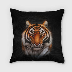 Подушка квадратная Реалистичный тигр Realistic Tiger