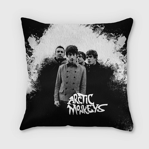 Подушка квадратная Группа Arctic monkeys / 3D-принт – фото 1