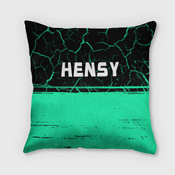 Подушка квадратная Hensy - Краска, цвет: 3D-принт