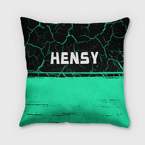 Подушка квадратная Hensy - Краска / 3D-принт – фото 1