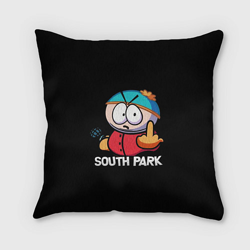 Подушка квадратная Южный парк Эрик South Park / 3D-принт – фото 1