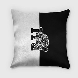 Подушка квадратная BJJ, цвет: 3D-принт