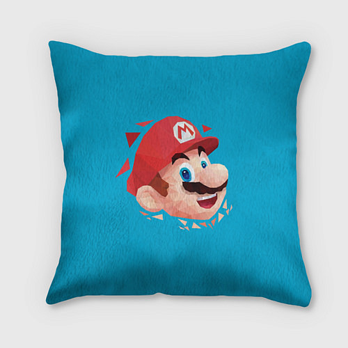Подушка квадратная Mario арт / 3D-принт – фото 1