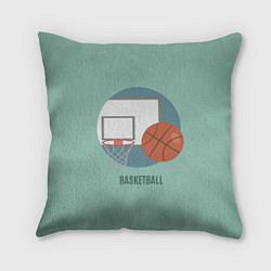 Подушка квадратная Basketball Спорт, цвет: 3D-принт