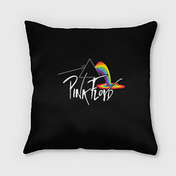 Подушка квадратная PINK FLOYD - ПИНК ФЛОЙД ЛУЖА, цвет: 3D-принт