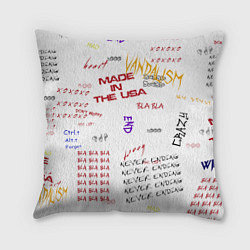 Подушка квадратная Граффити стиль