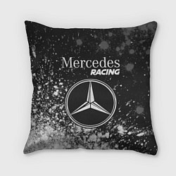 Подушка квадратная MERCEDES Racing - Арт, цвет: 3D-принт