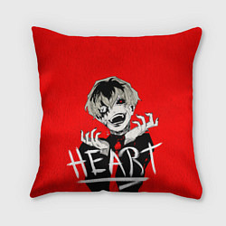 Подушка квадратная Ghoul heart, цвет: 3D-принт