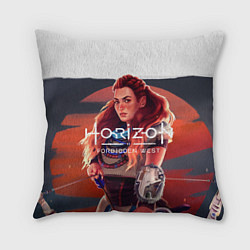 Подушка квадратная Aloy Horizon, цвет: 3D-принт