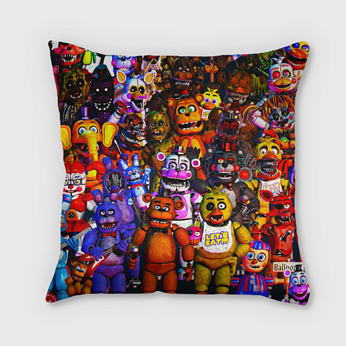 Подушка квадратная Fnaf UCN / 3D-принт – фото 1