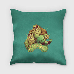 Подушка квадратная Battletoads bros