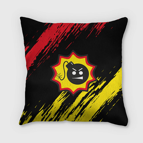 Подушка квадратная Serious Sam Big Logo / 3D-принт – фото 1