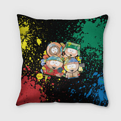 Подушка квадратная Мультфильм Южный парк персонажи South Park