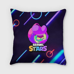 Подушка квадратная BrawlStars Eve pink, цвет: 3D-принт