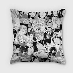 Подушка квадратная Bungo Stray Dogs pattern