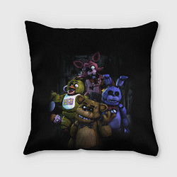 Подушка квадратная Five Nights at Freddys - FNAF персонажи игры, цвет: 3D-принт