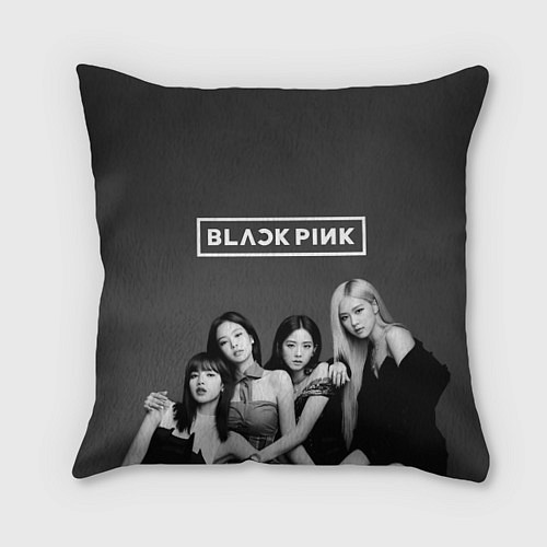 Подушка квадратная BLACKPINK BW Divas / 3D-принт – фото 1