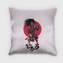 Подушка квадратная Окровавленный Хяккимару, цвет: 3D-принт