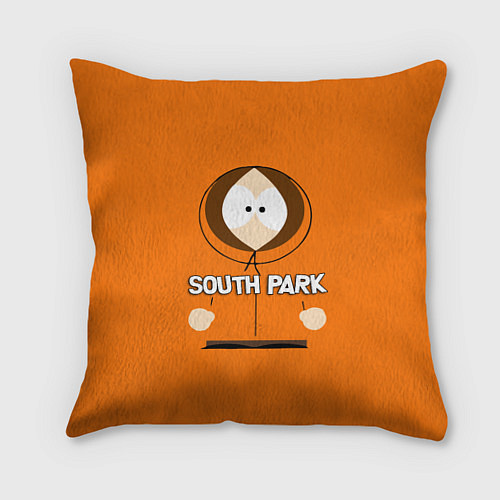 Подушка квадратная Кенни МакКормик Южный парк / 3D-принт – фото 1
