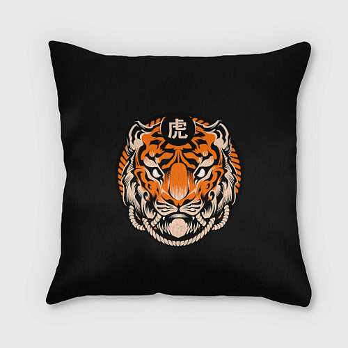Подушка квадратная Символ тигра / 3D-принт – фото 1