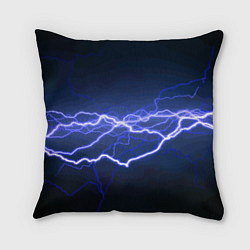 Подушка квадратная Lightning Fashion 2025 Neon, цвет: 3D-принт