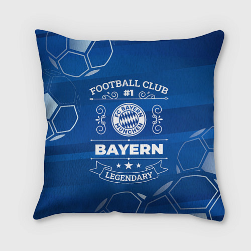 Подушка квадратная Bayern / 3D-принт – фото 1