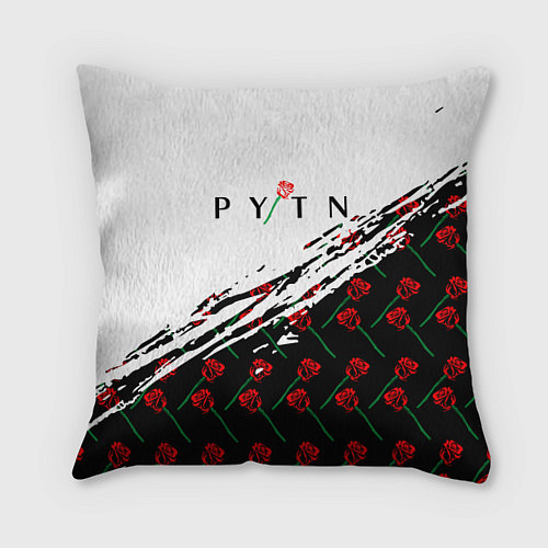 Подушка квадратная Payton Moormeie PYTN X ROSE / 3D-принт – фото 1