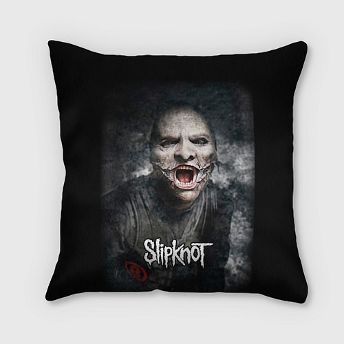 Подушка квадратная Slipknot - The Gray Chapter - Corey Taylor / 3D-принт – фото 1